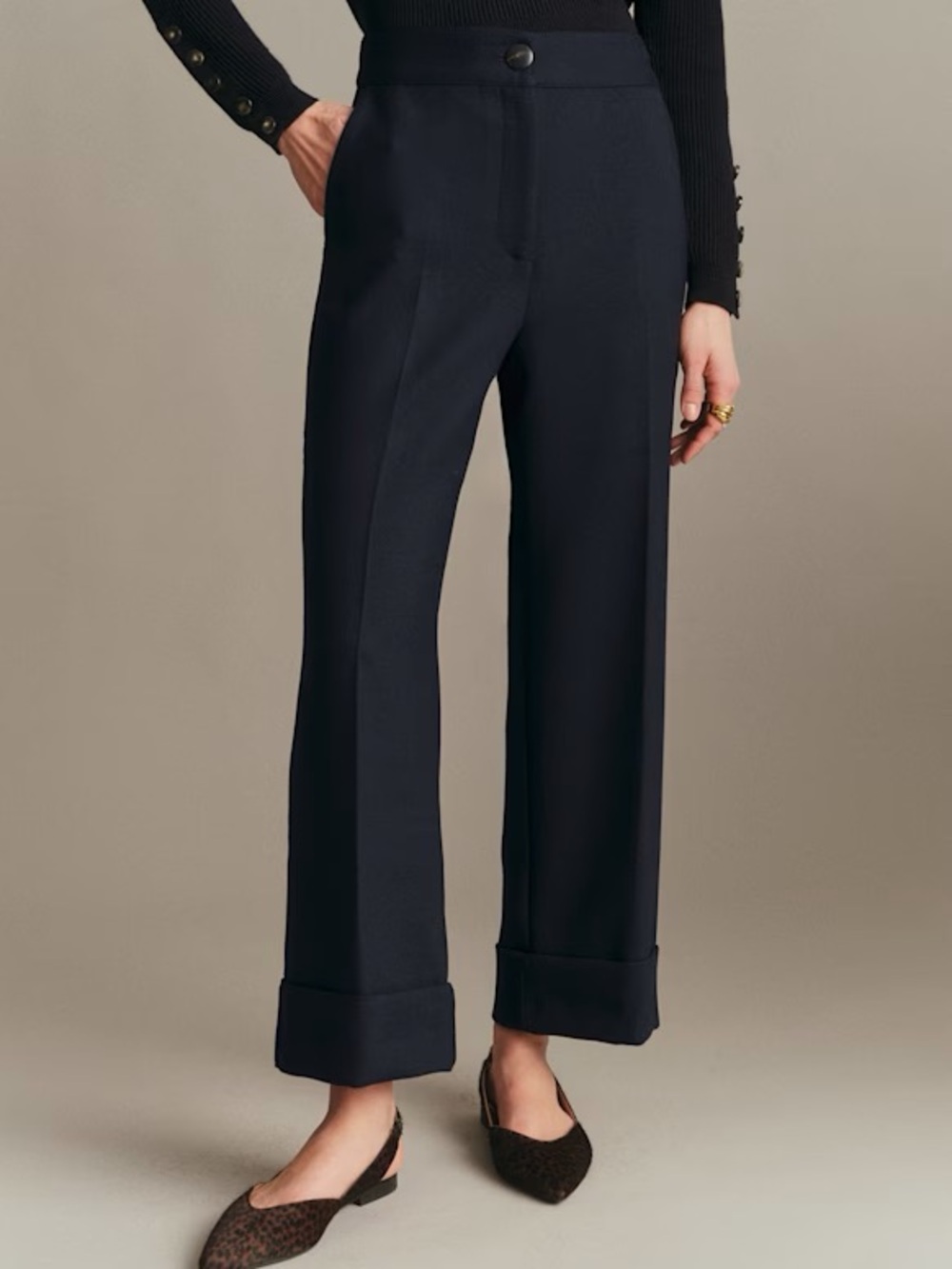 Sézane • Damon Trousers in Navy
